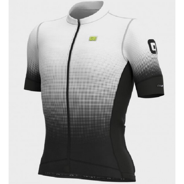 Fahrradbekleidung Radsport 2020 Ale PR-S Dots Trikot Kurzarm Outlet Weiß L12746719-02 Radtrikot Kaufen