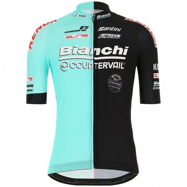 Fahrradbekleidung Radsport 2020 Bianchi Countervail Trikot Kurzarm Outlet Radtrikot Kaufen