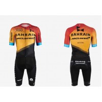 Fahrradbekleidung Radsport 2020 Bahrain McLaren Radbekleidung Satz Trikot Kurzarm+Fahrradhose Se Radtrikot Kaufen