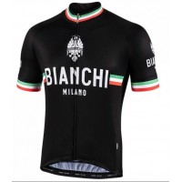 Fahrradbekleidung Radsport 2020 BIANCHI MILANO Isalle Trikot Kurzarm Outlet schwarz Radtrikot Kaufen