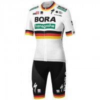 Fahrradbekleidung Radsport 2020 BORA-hansgrohe German Champion Radbekleidung Satz Trikot Kurzarm+Fahrradhose Se Radtrikot Kaufen