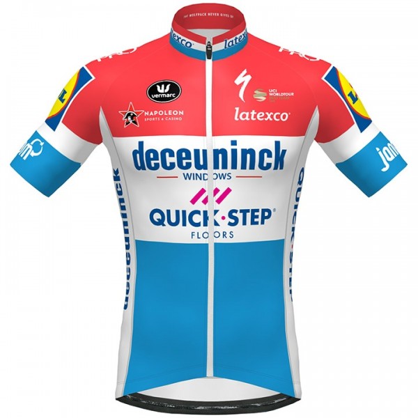Fahrradbekleidung Radsport 2020 DECEUNINCK QUICK-STEP Luxembourgian Champion Trikot Kurzarm Outlet Radtrikot Kaufen Fahrradbekleidung Radsport 2020 DECEUNINCK QUICK-STEP Luxembourgian Champion Trikot Kurzarm Outlet Radtrikot Kaufen