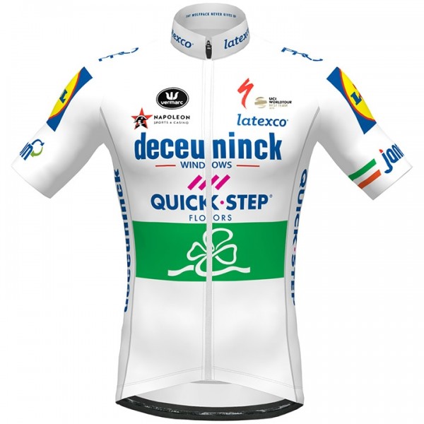 Fahrradbekleidung Radsport 2020 DECEUNINCK QUICK-STEP Irish Champion Trikot Kurzarm Outlet Radtrikot Kaufen Fahrradbekleidung Radsport 2020 DECEUNINCK QUICK-STEP Irish Champion Trikot Kurzarm Outlet Radtrikot Kaufen