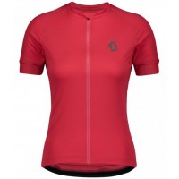 Fahrradbekleidung Radsport 2020 Damen SCOTT ENDURANCE 10 Trikot Kurzarm Outlet Rosa Radtrikot Kaufen