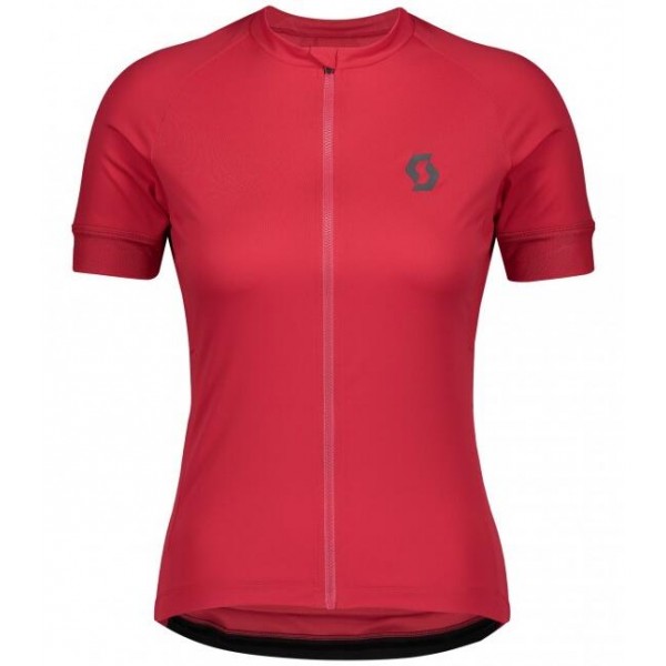 Fahrradbekleidung Radsport 2020 Damen SCOTT ENDURANCE 10 Trikot Kurzarm Outlet Rosa Radtrikot Kaufen