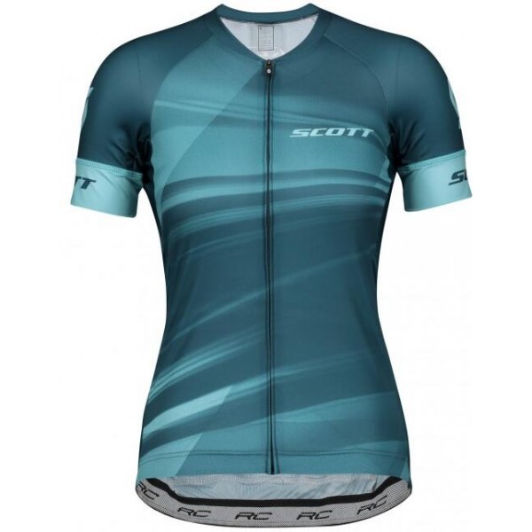 Fahrradbekleidung Radsport 2020 Damen SCOTT RC Pro Trikot Kurzarm Outlet blau Radtrikot Kaufen Fahrradbekleidung Radsport 2020 Damen SCOTT RC Pro Trikot Kurzarm Outlet blau Radtrikot Kaufen