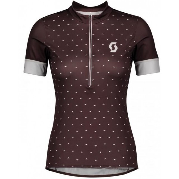 Fahrradbekleidung Radsport 2020 Damen SCOTT Endurance 20 Trikot Kurzarm Outlet marrone Radtrikot Kaufen