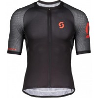 Fahrradbekleidung Radsport 2020 SCOTT RC Premium Climber Trikot Kurzarm Outlet schwarz/rot Radtrikot Kaufen