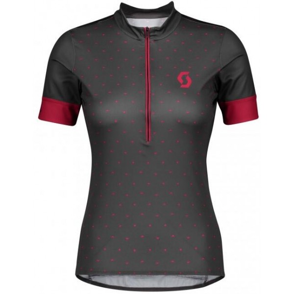 Fahrradbekleidung Radsport 2020 Damen SCOTT Endurance 20 Trikot Kurzarm Outlet schwarz Radtrikot Kaufen