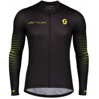 Fahrradbekleidung Radsport 2020 SCOTT RC TEAM 10 Trikot Langarmschwarz Radtrikot Kaufen