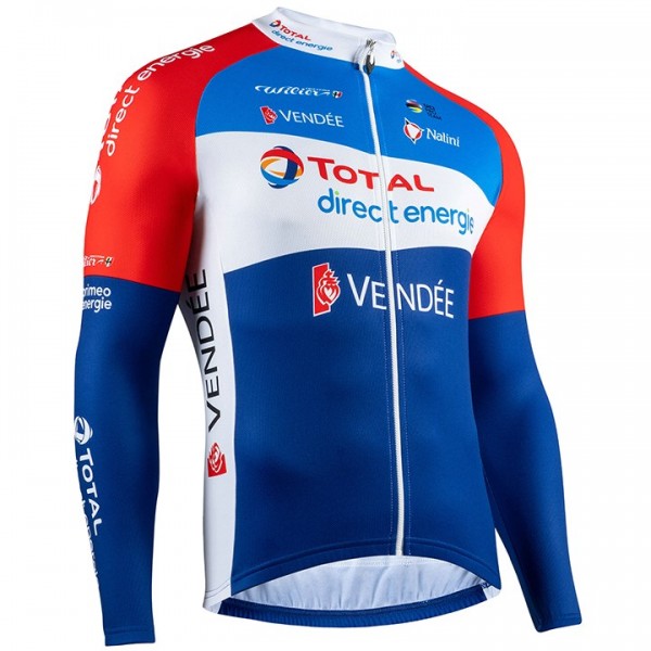 Fahrradbekleidung Radsport 2020 Team Total Direct Energie Trikot Kurzarm Radtrikot Kaufen