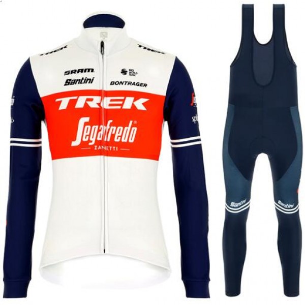 Fahrradbekleidung Radsport 2020 TREK-SEGAFREDO Set Trikot Langarm+ Trägerh Radtrikot Kaufen