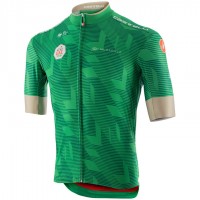 Fahrradbekleidung Radsport 2020 UAE Tour Trikot Kurzarm Outlet Grün Radtrikot Kaufen