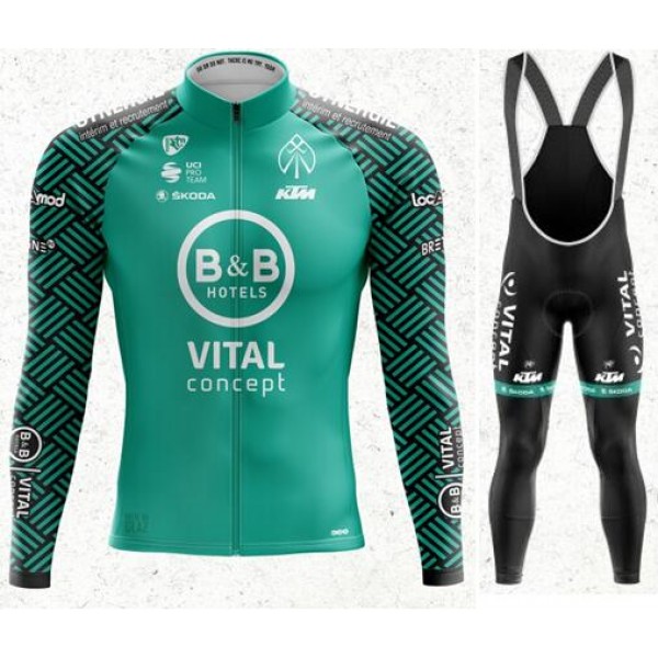 Fahrradbekleidung Radsport 2020 VITAL CONCEPT Trikot Langarm+ Trägerh Radtrikot Kaufen