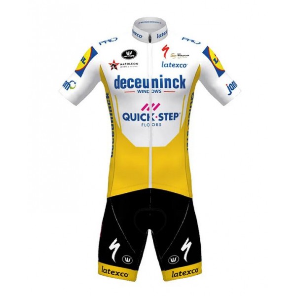 Fahrradbekleidung Radsport 2020 DECEUNINCK QUICK-STEP TdF Radbekleidung Satz Trikot Kurzarm+Trägerhosen Set Outlet G Radtrikot Kaufen Fahrradbekleidung Radsport 2020 DECEUNINCK QUICK-STEP TdF Radbekleidung Satz Trikot Kurzarm+Trägerhosen Set Outlet G Radtrikot Kaufen
