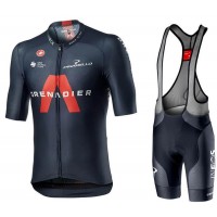 Fahrradbekleidung Radsport 2020 INEOS GRENADIER Aero Race 6.1 Radbekleidung Satz Trikot Kurzarm+Trägerhosen Set Outl Radtrikot Kaufen