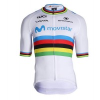 Fahrradbekleidung Radsport 2020 MOVISTAR TEAM World Champion Trikot Kurzarm Outl Radtrikot Kaufen