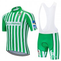 Fahrradbekleidung Radsport 2020 Real Betis Radbekleidung Satz Trikot Kurzarm+Trägerhosen Set Outl Radtrikot Kaufen