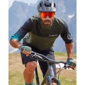 New Hill MTB Trikot kurzarm armeegrün/schwarz