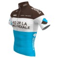 AG2R La Mondiale 2019 Radtrikot kurzarm (langer Reißverschluss)-Radsport-Profi-Team AG2R La Mondiale 2019 Radtrikot kurzarm (langer Reißverschluss)-Radsport-Profi-Team