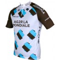 AG2R LA MONDIALE 2015 Kurzarmtrikot (kurzer Reißverschluss) Radsport-Profi-Team AG2R LA MONDIALE 2015 Kurzarmtrikot (kurzer Reißverschluss) Radsport-Profi-Team