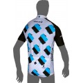 AG2R LA MONDIALE 2014 Kurzarmtrikot (kurzer Reißverschluss) Radsport-Profi-Team
