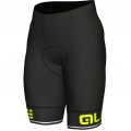 ALE CORSA Radhose kurz schwarz/neongelb ALE CORSA Radhose kurz schwarz/neongelb