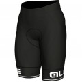 ALE CORSA Radhose kurz schwarz/weiß ALE CORSA Radhose kurz schwarz/weiß