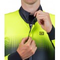 ALE GRADIENT Fahrradjacke neongelb/schwarz