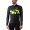ALE READY Radtrikot langarm schwarz/neongelb