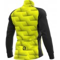 ALE SHARP Winter Fahrradjacke schwarz/neongelb