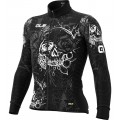 ALE SKULL Radtrikot langarm schwarz