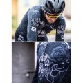 ALE SKULL Radtrikot langarm schwarz