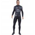 ALE SKULL Radtrikot langarm schwarz