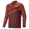 ALPS 8.0 Radtrikot langarm MTB/Freeride burgundy maroon ALPS 8.0 Radtrikot langarm MTB/Freeride burgundy maroon