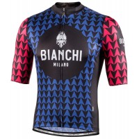 MASSARI Radtrikot kurzarm blau