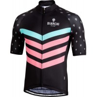 NICANDRO Radtrikot kurzarm schwarz