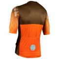 TIRANO Radtrikot kurzarm orange/olivgrün