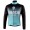 TRAONA Fahrrad Winterjacke schwarz/celeste