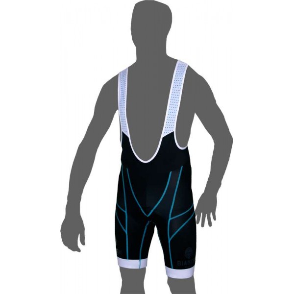 E14 ALUNZIO Trägerhose kurz schwarz