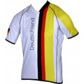 Deutschland Limited Design Edition Radtrikot kurzarm weiß Deutschland Limited Design Edition Radtrikot kurzarm weiß
