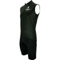 MORENO Radtrikot ärmellos schwarz