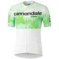 Cannondale FACTORY RACING 2022 Radtrikot kurzarm weiß (langer RV)-Radsport-Profi-Team