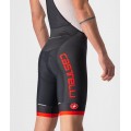 COMPETIZIONE KIT Trägerhose kurz schwarz/rot COMPETIZIONE KIT Trägerhose kurz schwarz/rot