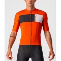 PROLOGO 7 Radtrikot kurzarm rot/orange PROLOGO 7 Radtrikot kurzarm rot/orange