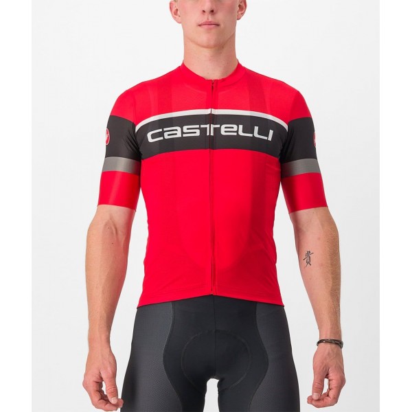 SCORPIONE 3 Radtrikot kurzarm rot/schwarz SCORPIONE 3 Radtrikot kurzarm rot/schwarz