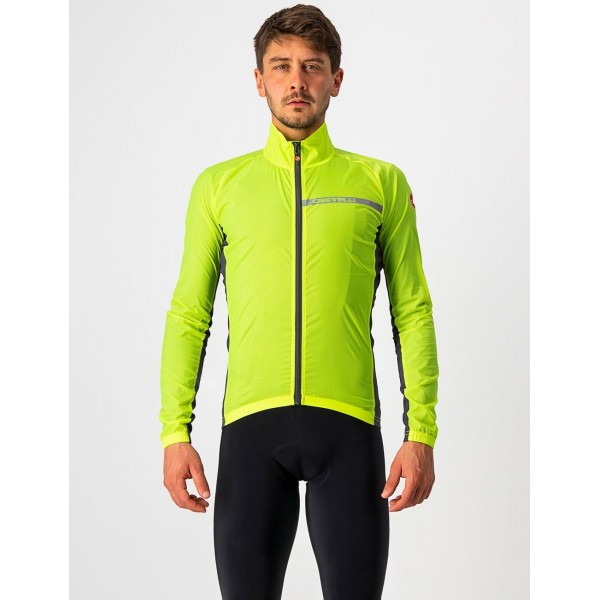SQUADRA STRETCH JACKET-Fahrrad Windjacke neongelb SQUADRA STRETCH JACKET-Fahrrad Windjacke neongelb