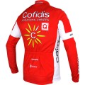 COFIDIS 2018 Radtrikot langarm-Radsport-Profi-Team