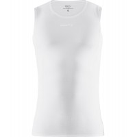 NANOWEIGHT Funktionsshirt ärmellos weiß