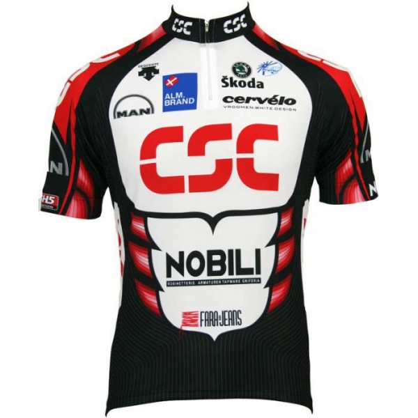 CSC 2006 Kurzarmtrikot mit kurzem Reißverschluss